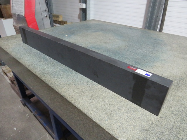 4ft Granite Straight Edge & 4ft Granite Surface Block