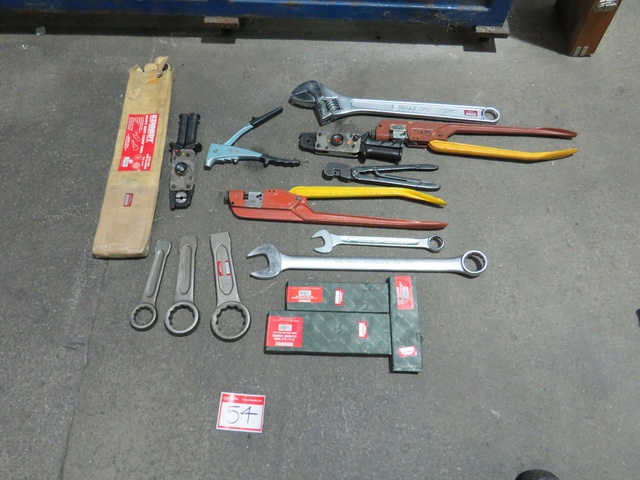 Qty of Tools, Crimpers, Spanners