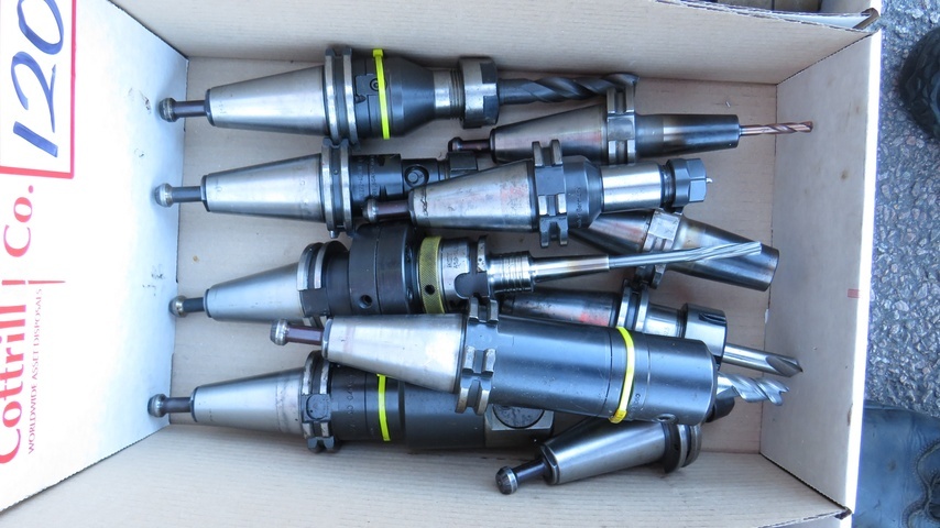 Qty of CAT40 Tool Holders