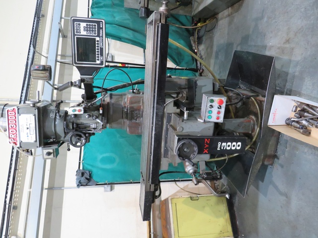 Pro 3000 Turret Mill with Prototrak MX2 Control