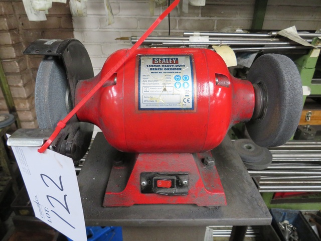 Sealey 6" Heavy Duty Bench Grinder