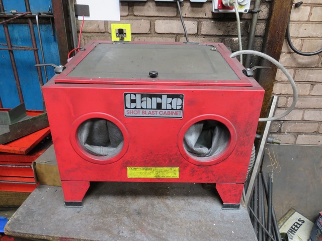 Clarke Shot Blast Cabinet