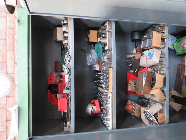 Cupboard with Large Qty of Collets