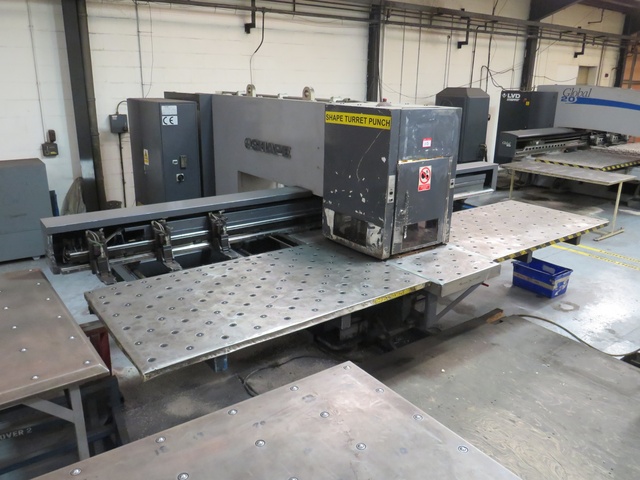 LVD Delta 1250 Long Beam 20 Ton Capacity CNC Turret Punch
