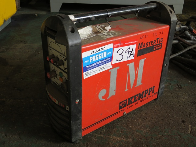 Kemppi Master TIG 2200 Tig Welder