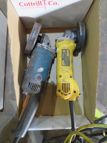 (3) 5" Hand Grinders & 8" Hand Grinders