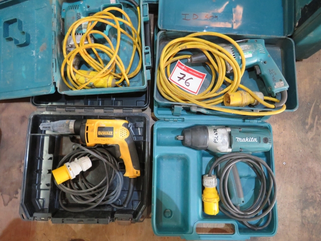 Qty of Hand Tools, Drill, Saw and Screw Driver