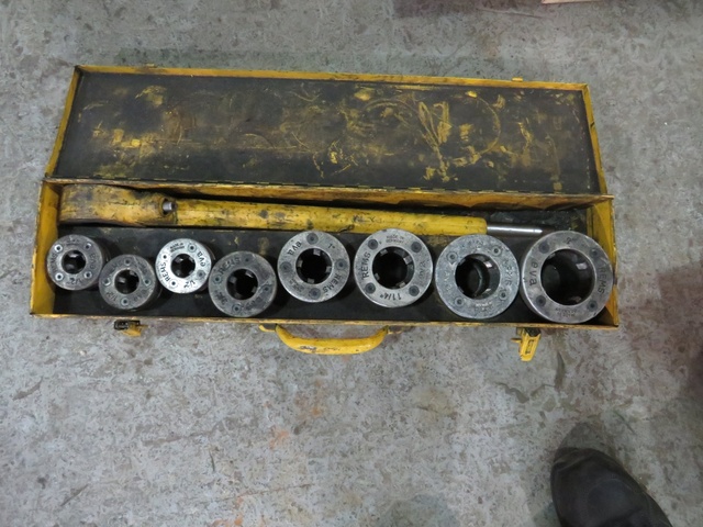 Rems Manual Pipe Threader