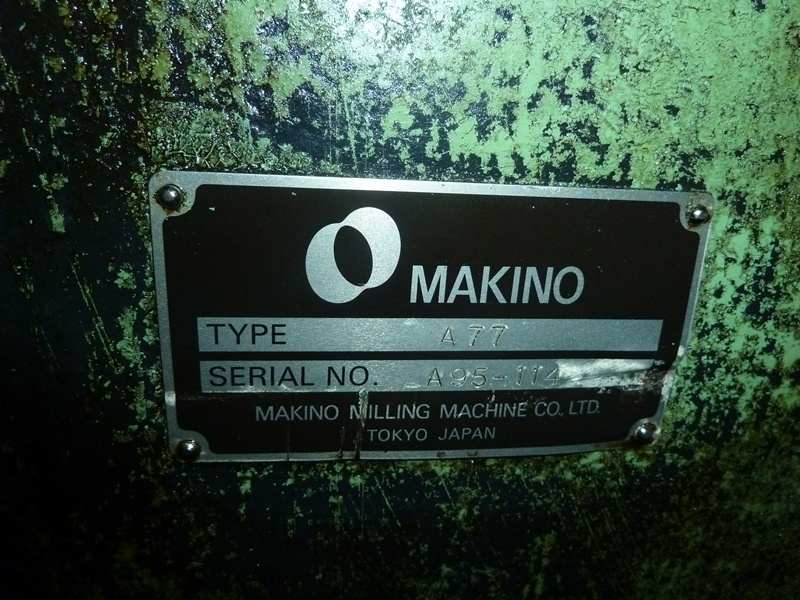 Makino A77 Horizontal Machining Centre