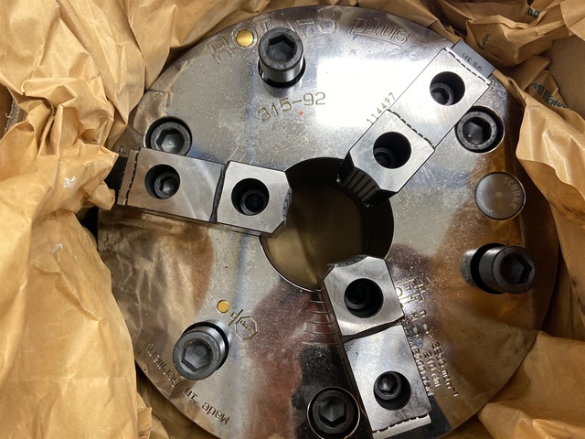 ROTA S PLUS 315-92 12" 3-Jaw Chuck