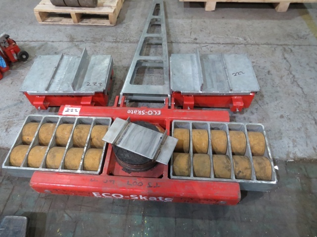 Set of 40 Ton Skates