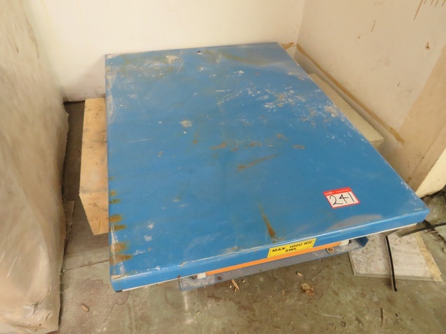 Translyft Tool Lift Table 1m x 1.3m