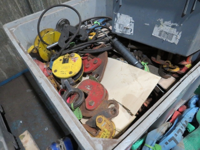 Miscellaneous Out of Test Date Lifting Equipment incl.  Plate Lifters