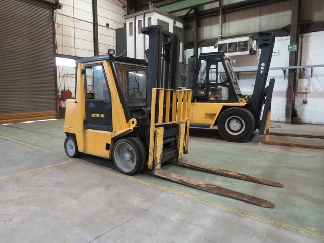 Hyster 700 Diesel Forklift Truck, Capacity 6530KG