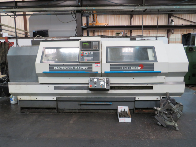 Colchester Electronic Mastiff CNC Gap Bed Lathe