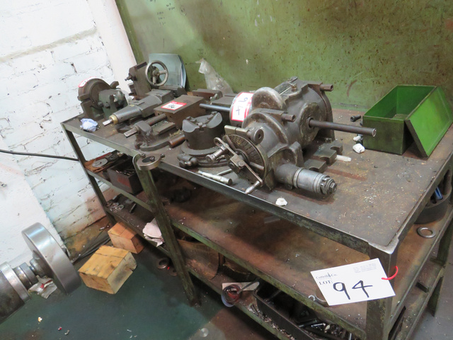 Qty Dividing Heads, Machine Vices & Tailstocks