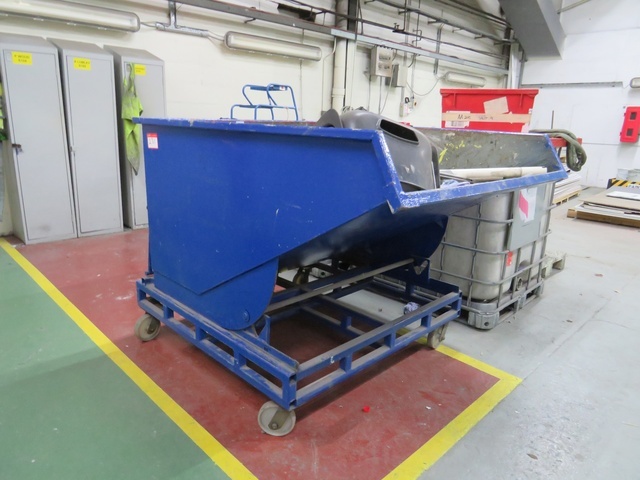 Mobile Tipping Skip 1.6m x 1.3m x 1.3m High