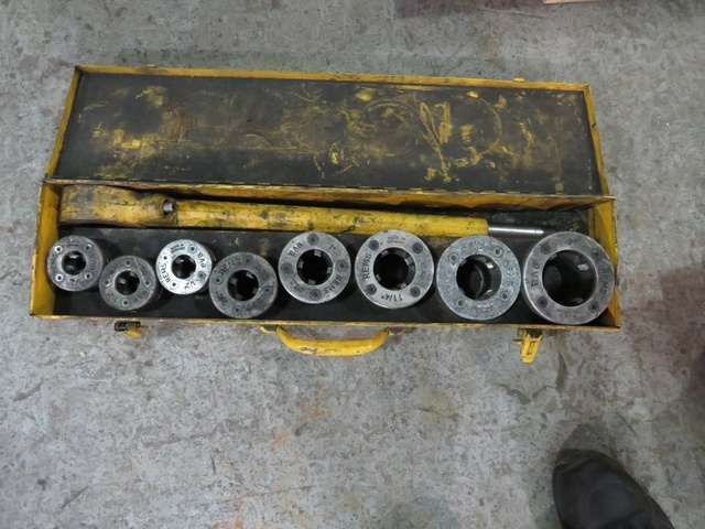 Rems Manual Pipe Threader