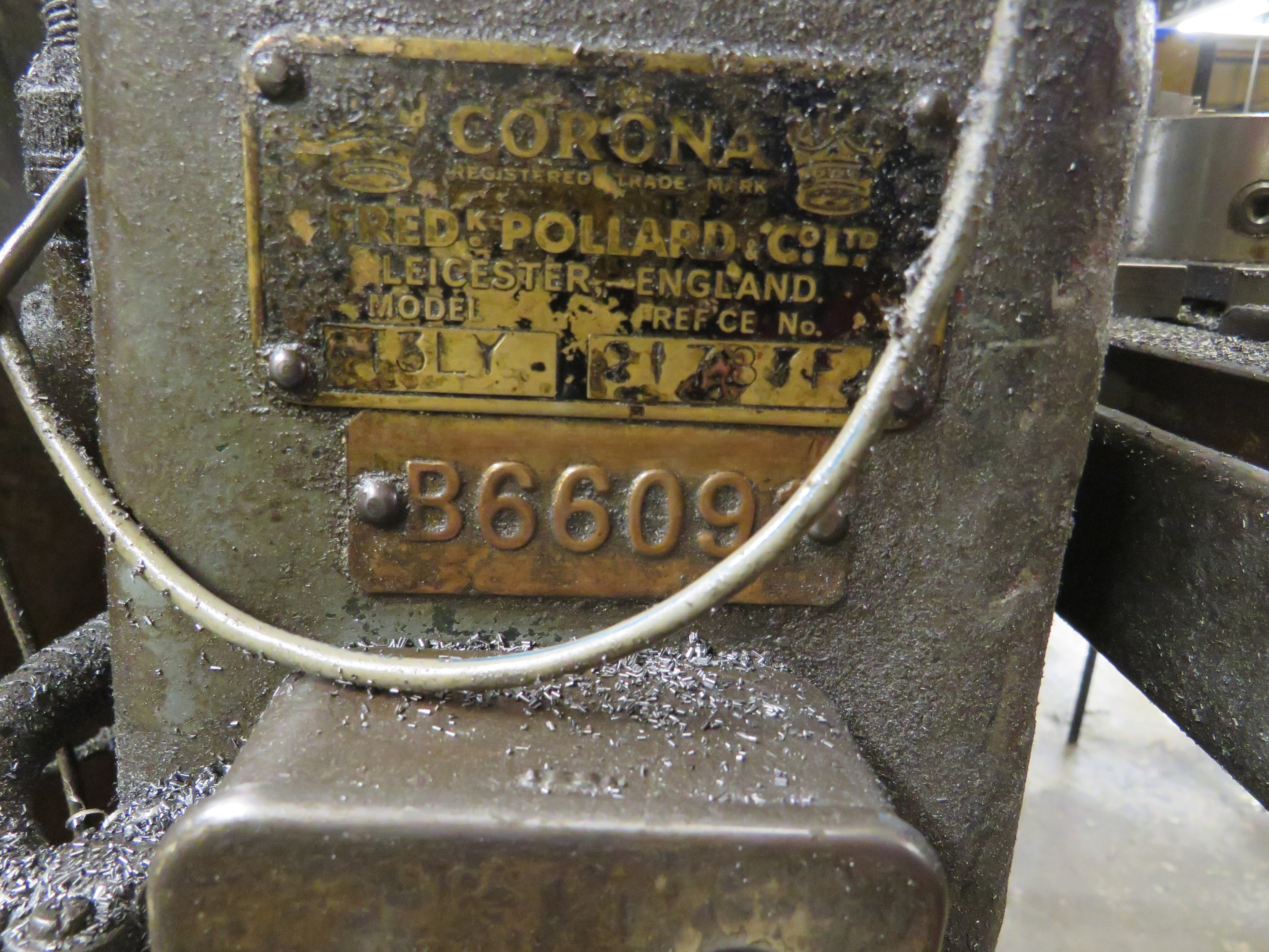 Pollard Corona 13LY 6-Spindle In-Line Drill
