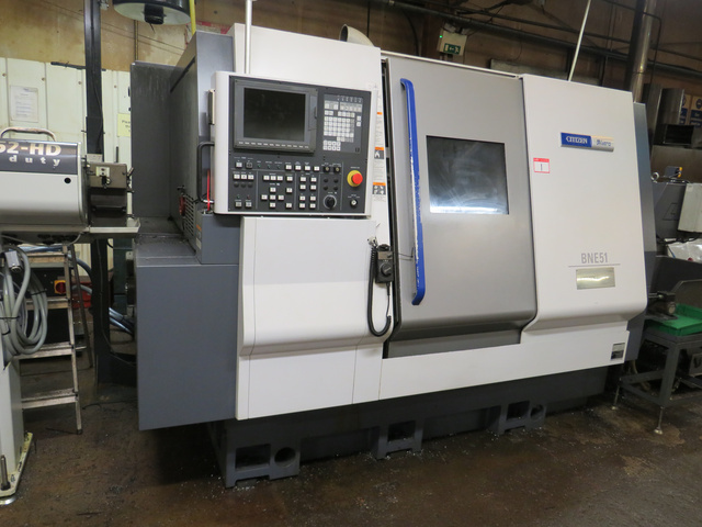 Citizen Miyano BNE51MSY 9-Axis CNC Turning Centre