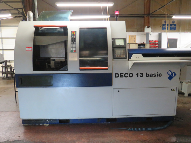 Tornos Deco 13 Basic Swiss Type CNC Lathe