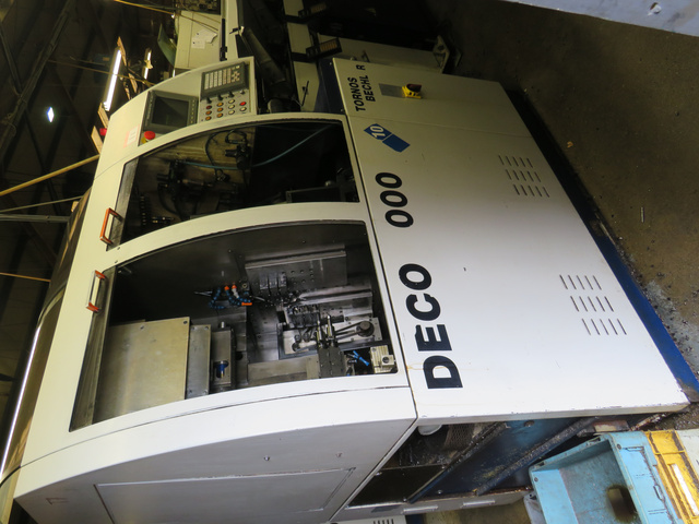 Tornos Deco 2000/10 Swiss Type CNC Lathe