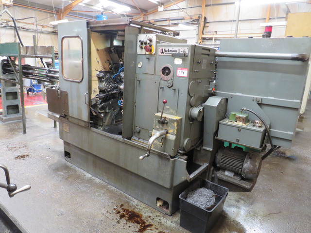 Wickman 5/8" x 6-Spindle Bar Automatic Lathe