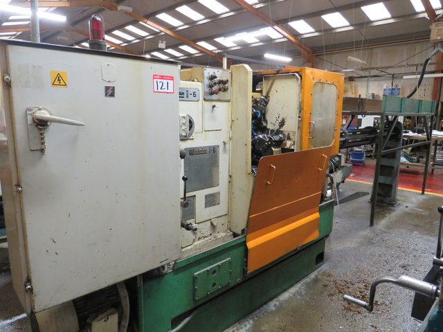 Wickman 5/8" x 6-Spindle Bar Automatic Lathe