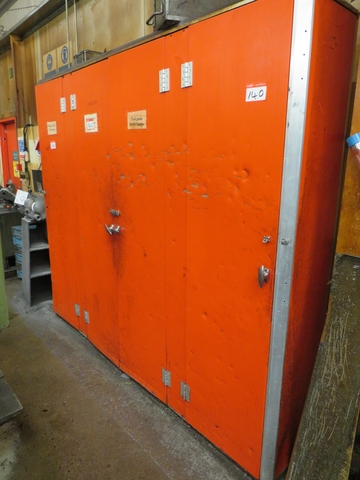 Cabinet with Large Qty of Wickman Tooling