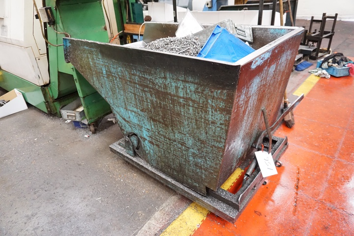 Mobile Tipping Skip 1.4m x 830mm x 950mm High