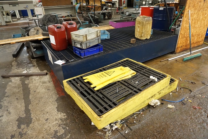 Oil Drip Tank 2.8m x 1550mm x 450mm Depth