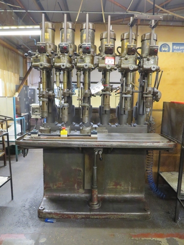 Pollard Corona 13LY 6-Spindle In-Line Drill