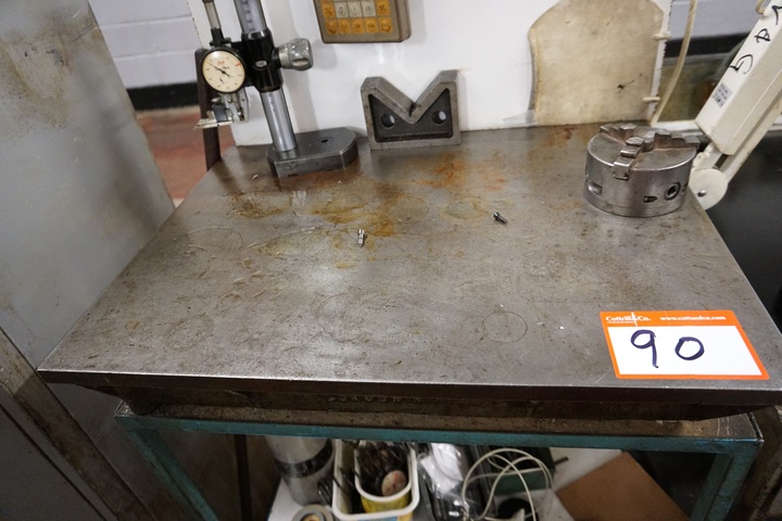 Steel Plate 610mm x 460mm with Height Gauge