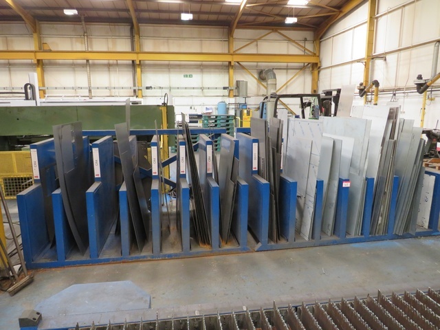 Rack for Steel with Contents