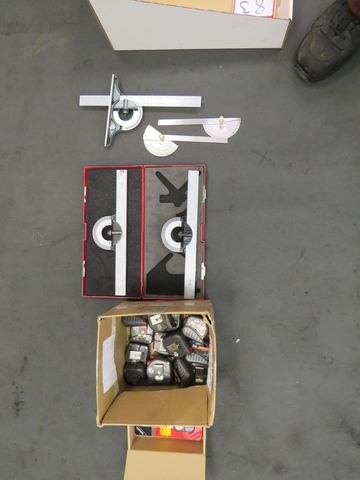 Combination Squares & Qty of 3m Tapes