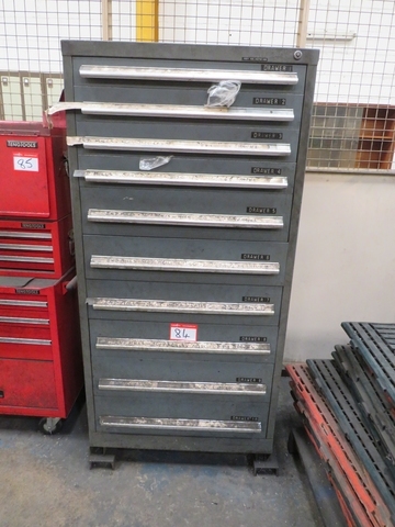 10-Drawer Cabinet with Qty of Taps