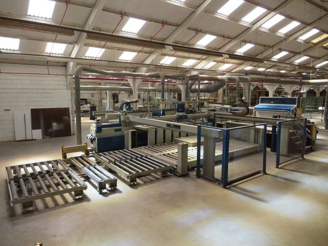 Gabbianimacchine Model A10 Angle Plant Automated Post Forming Saw