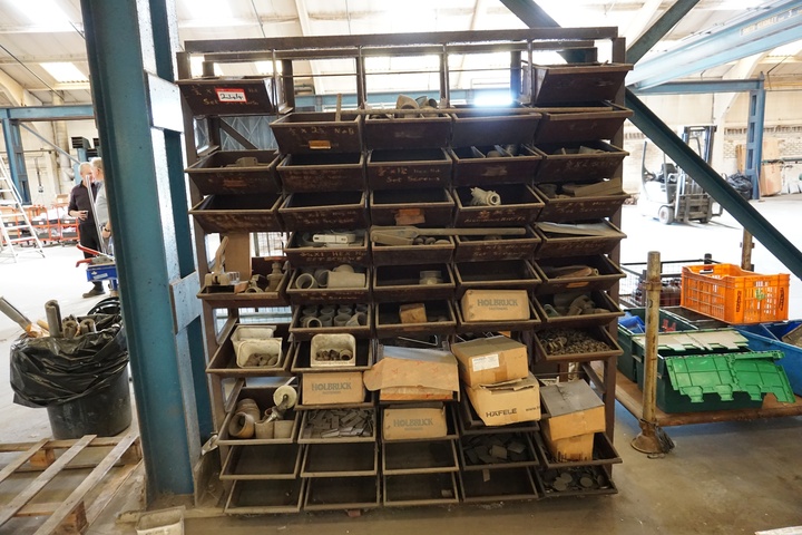 (2) Mobile Storage Racks & Storage Rack