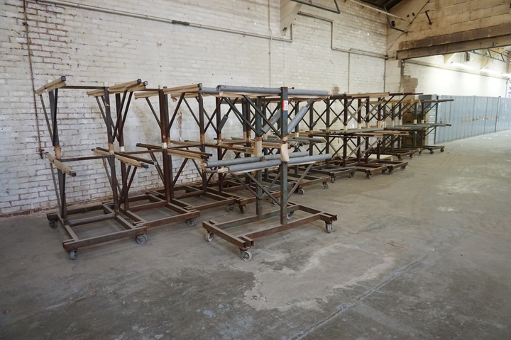 Large Qty of Mobile Trolleys