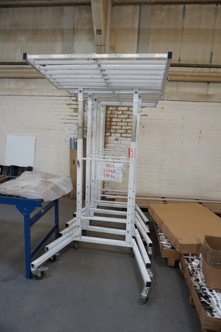 (5) Adjustable Hanging Trolleys