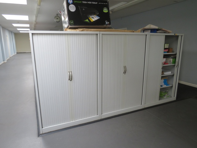 (6) 2 Door Cabinets