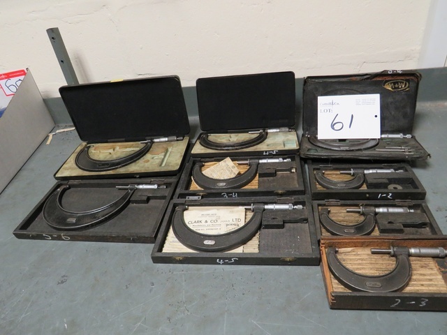 Qty of Imperial Micrometers