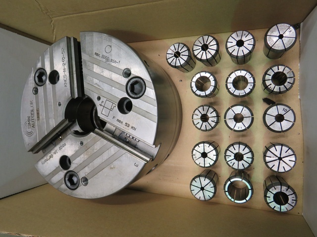 220mm 3 Jaw chuck and Jaws