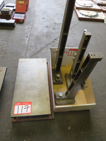 Steel Plate 18" x 9" with 3 Height Stands