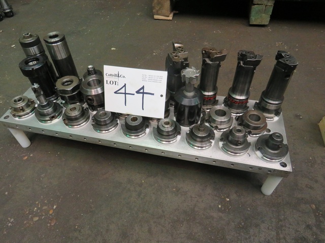 Rack of CAT40 Tooling