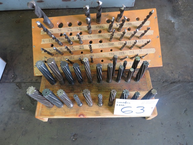 Rack of Drills and Rack of Reamers
