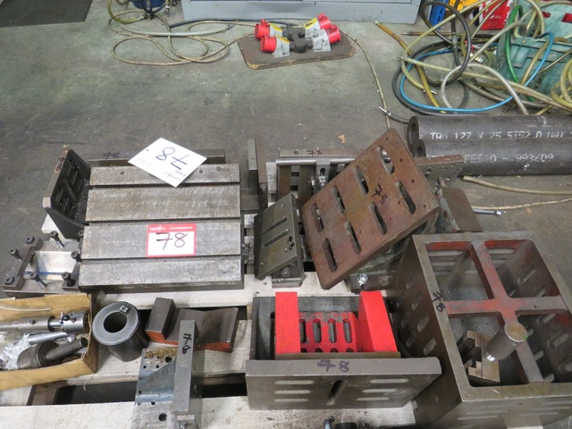 Qty of Angle Plates and Cubes