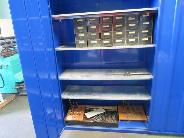 Cupboard with Qty ot Taps and Dies