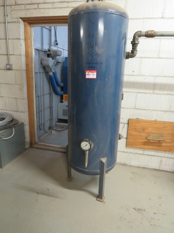Abbot Air Receiver Tank, Capacity 500 Litres
