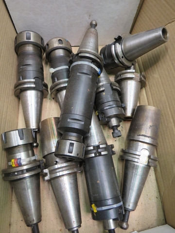 Box of CAT40 Tooling